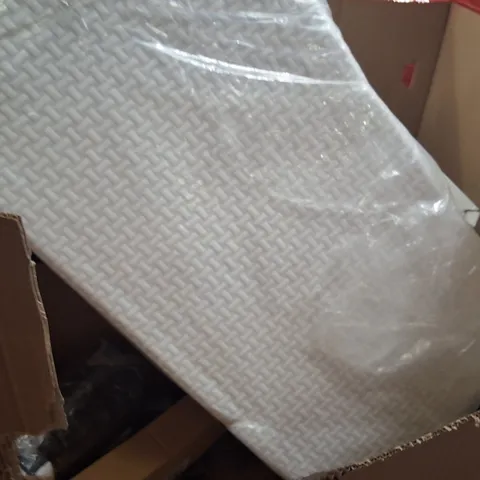 PALLET OF ASSORTED HOUSEHOLD GOODS AND PRODUCTS TO INCLUDE;MATTRESS,KIDS BIKE,PHONE ACCESSORIES