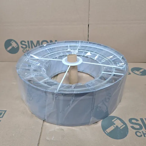 3 TIER FABRIC LAMP SHADE – CHARCOAL GREY (30X30X24 CM)