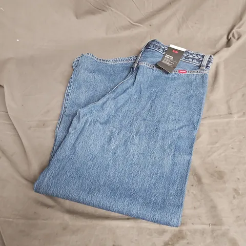 LEVI'S RIBCAGE WIDE LEG JEANS IN BLUE SIZE 29X30