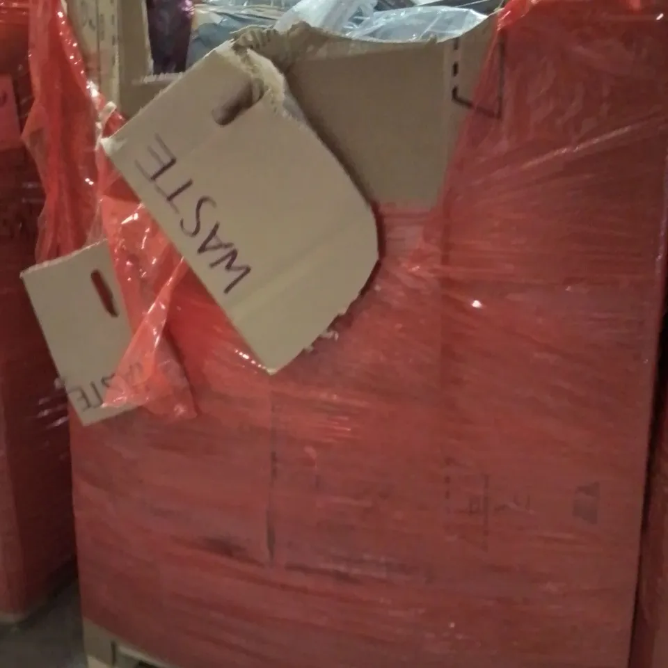 PALLET OF ASSORTED HOUSEHOLD GOODS AND PRODUCTS TO INCLUDE;PHOTO FRAMES,DARTS MAT,AIR COOLER