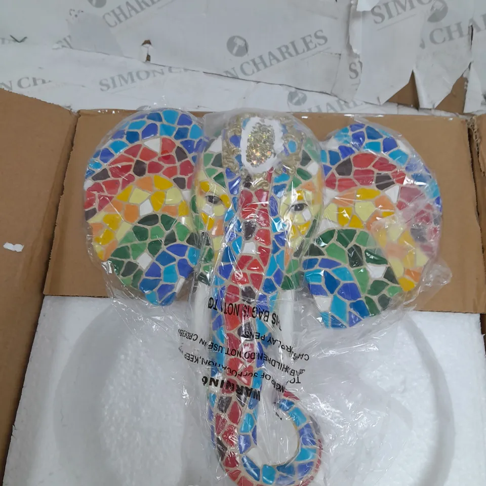 INNOVATORS MOSAIC ELEPHANT DECORATION