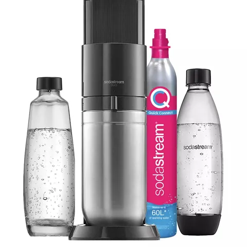 SODASTREAM DUO SPARKLING WATER MAKER - BLACK