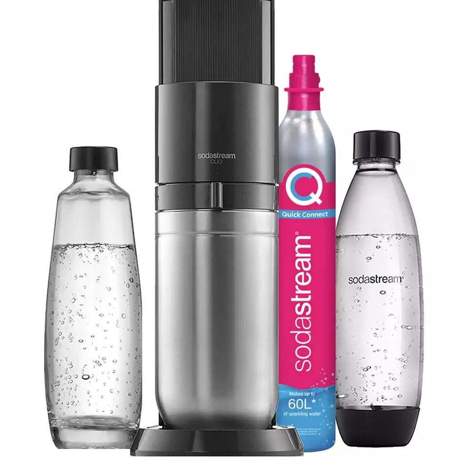 SODASTREAM DUO SPARKLING WATER MAKER - BLACK