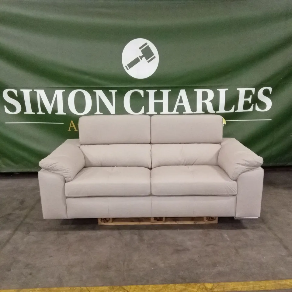 BRADY 100% PREMIUM LEATHER 3 SEATER SOFA RRP £1149