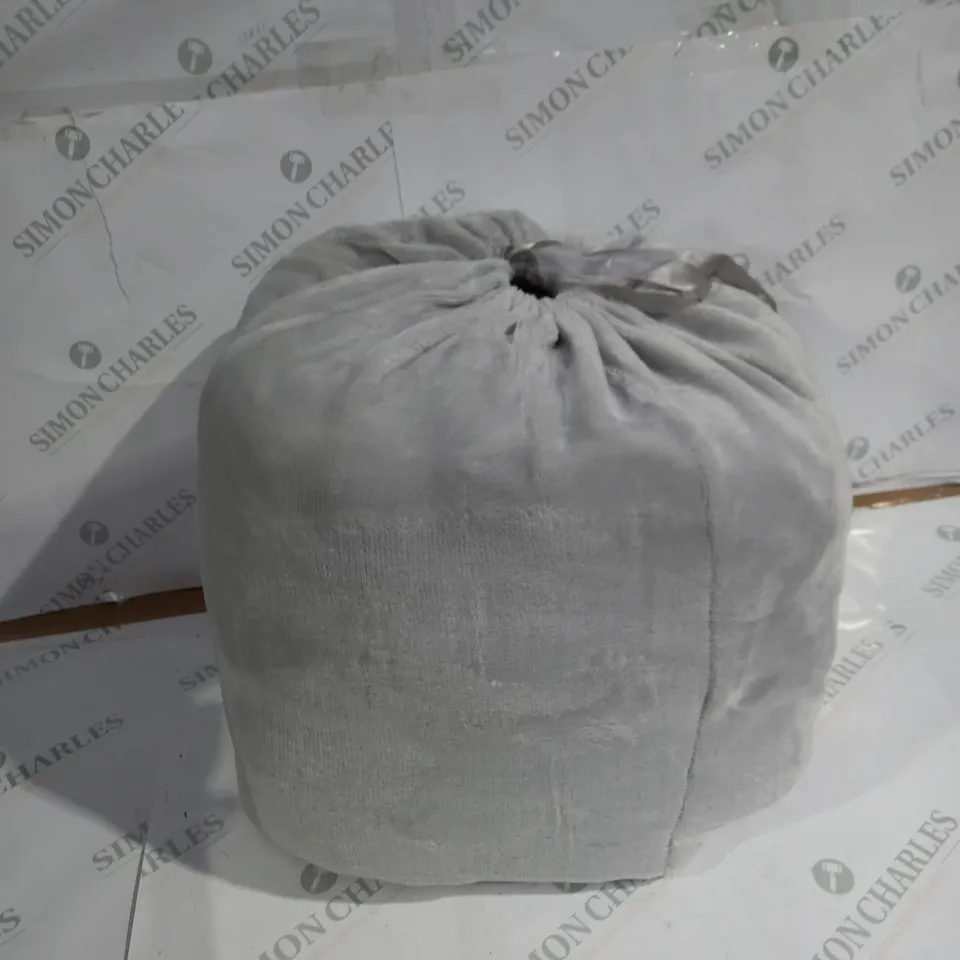 COZEE HOME 7PC COMPLETE BEDDING SET GREY CHARCOAL DOUBLE