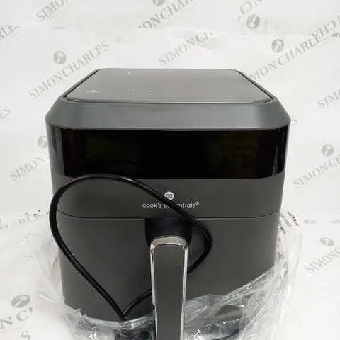 BOXED COOK'S ESSENTIALS 5.8L AIR FRYER IN SLATE GREY