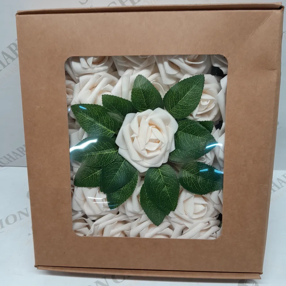 SIX BRAND NEW BOXED ANCOKIG ARTIFICIAL FLOWERS 25 PIECES