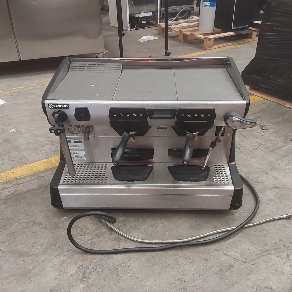 RANCILIO CLASSE 7 2 GROUP COMMERCIAL COFFEE MACHINE WITH ISTEAM