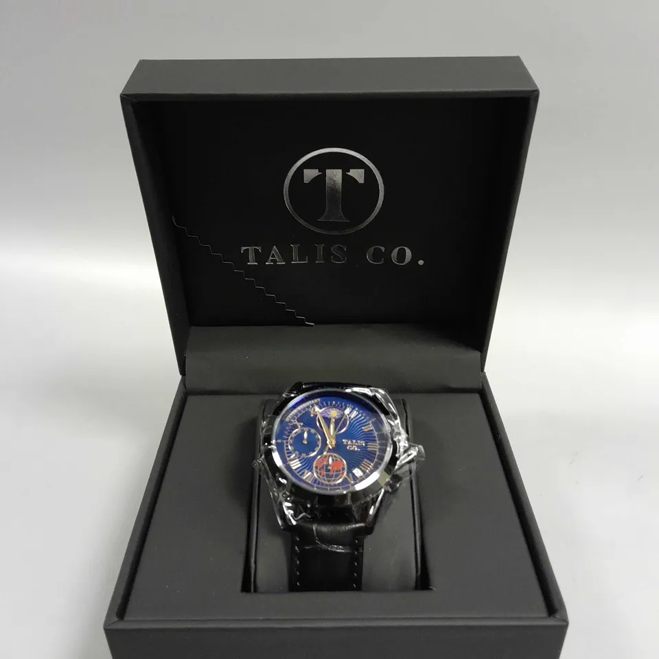 MENS TALIS CO 7120 CHRONOGRAPH WATCH – MOON PHASE MOVEMENT