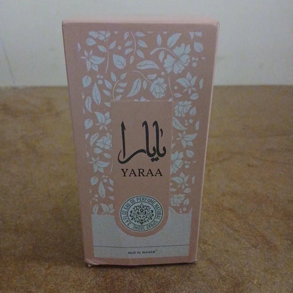 BOXED YARAA NUR AL NAHAR EAU DE PARFUM 100ML