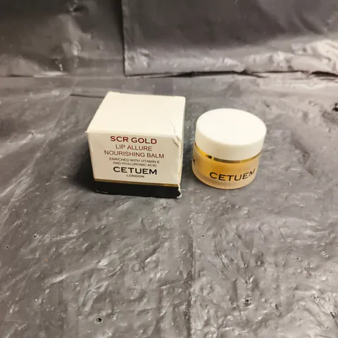 CETUEM SCR GOLD LIP ALLURE NOURISHING BALM – LIP BALM 15ML
