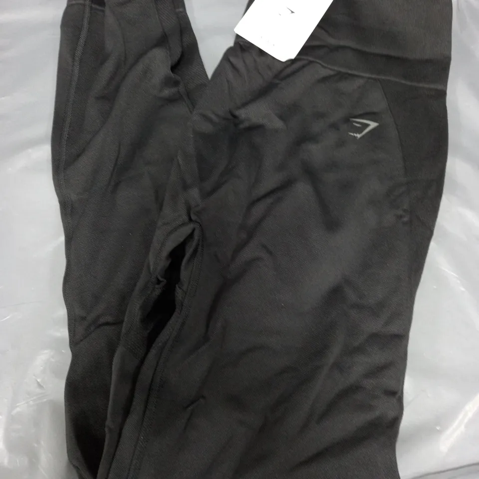 GYMSHARK FLEX HIGH WAISTED LEGGINGS IN BLACK - XL