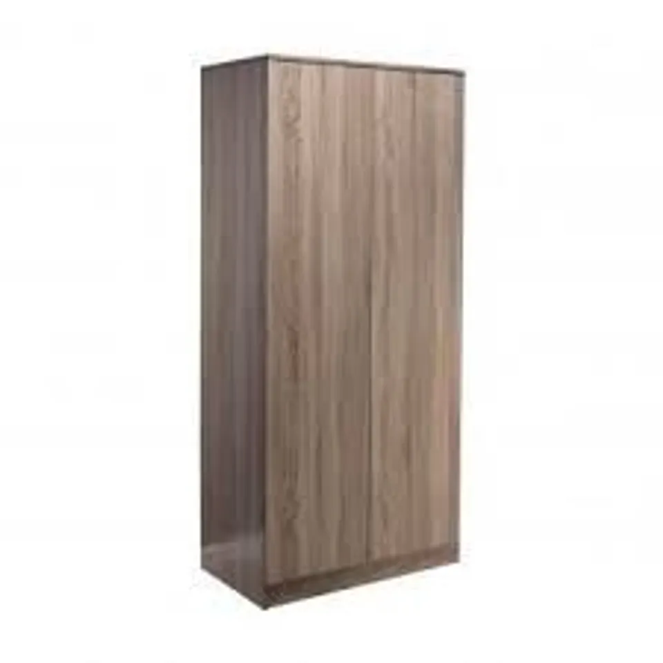 BOXED NARVIK 2 DOOR SONOMA OAK WARDROBE 