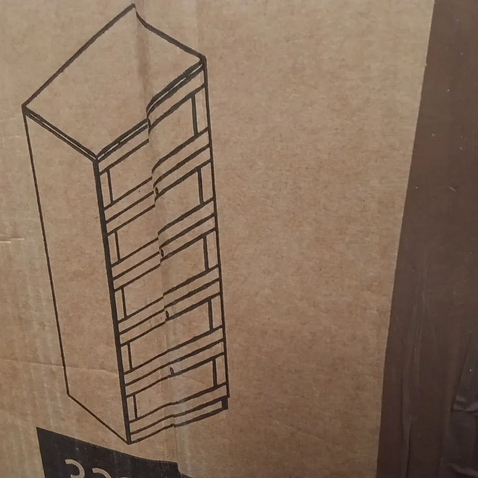 BOXED VIDA LASSIC LATINO 5 DRAWER CHEST WHITE