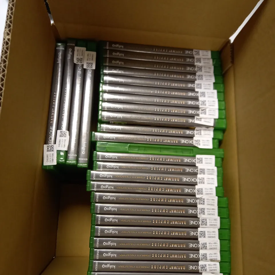 LOT OF 30  RAILWAY EMPIRE COMPLETE EDITION  GAMES  (XBOX ONE)