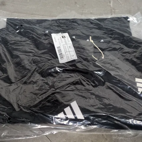 ADIDAS BLACK CREW NECK TOP SIZE 2XL 