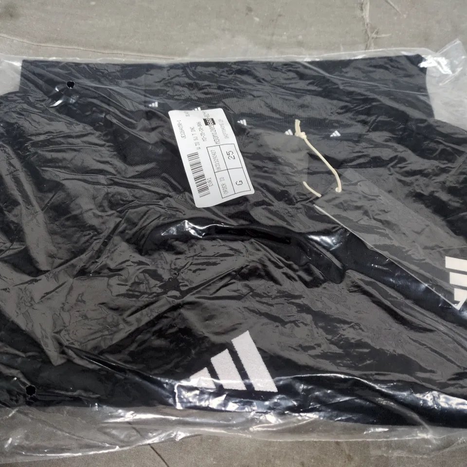 ADIDAS BLACK CREW NECK TOP SIZE 2XL 