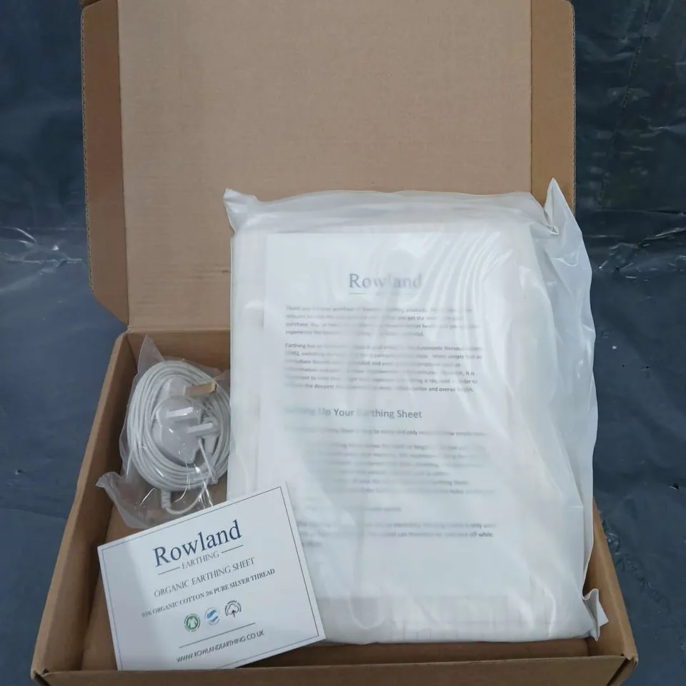 BOXED ROWLAND ORGANIC EARTHING SHEET 