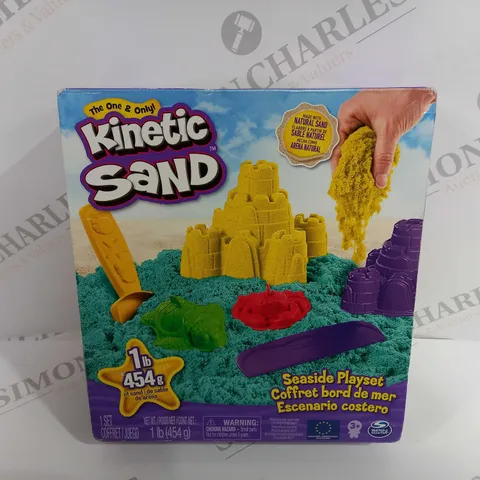 BOXED KINETIC SAND SEASIDE PLAYSET