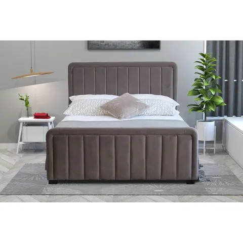 BOXED ALTGELD UPHOLSTERED OTTOMAN BED // SIZE AND COLOUR UNSPECIFIED (3 BOXES)