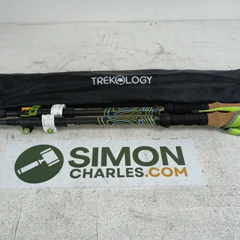 TREKOLOGY TREKKING POLES (SET OF 2) WITH CARRY BAG
