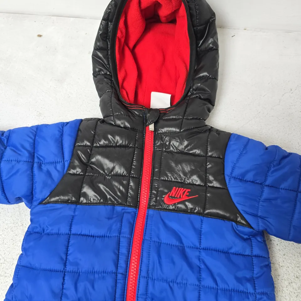 NIKE KIDS' PUFFER ALL IN ONE SUIT - SIZE 9M