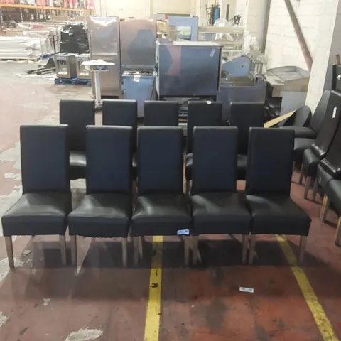 10x UPHOLSTERED RESTAURANT DINING CHAIRS - 1 PALLET