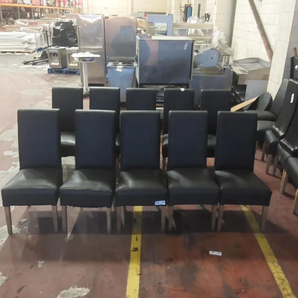 10x UPHOLSTERED RESTAURANT DINING CHAIRS - 1 PALLET