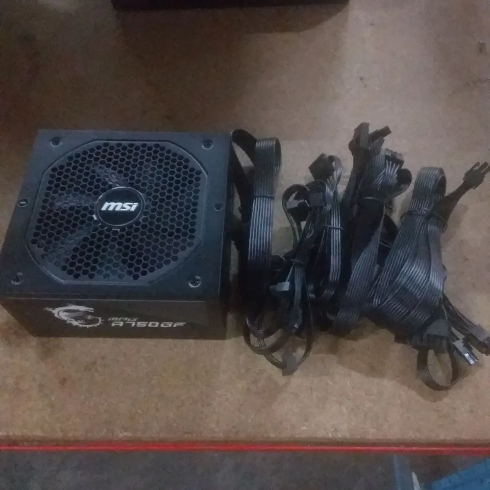 MSI MPG A750GF UK PSU 750W POWER SUPPLY UNIT