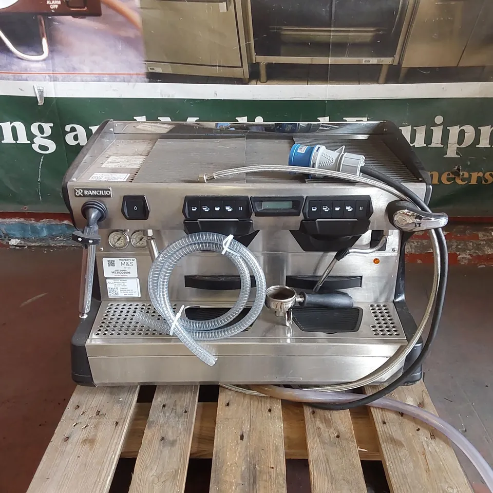 RANCILIO RAN7-2IS COMMERCIAL 2 GROUP BARRISTA COFFEE MACHINE 