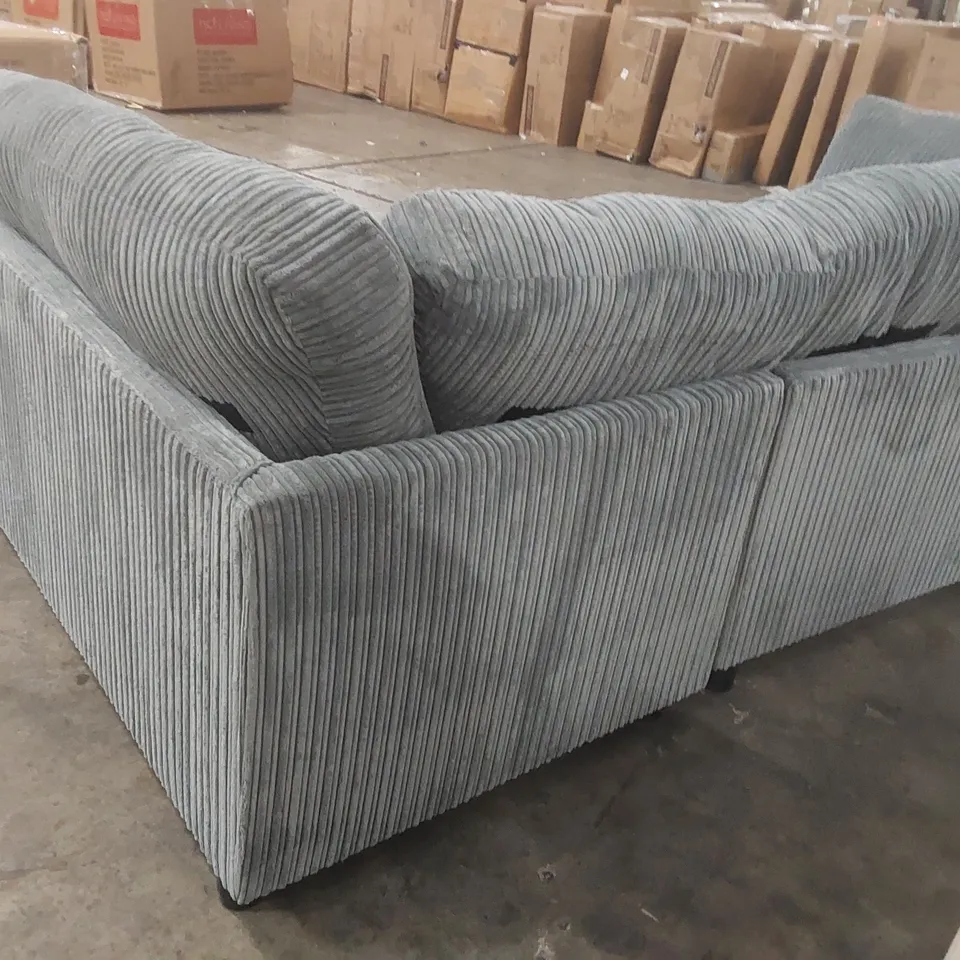 QUALITY DESIGNER 5-PIECE UPHOLSTERED CORNER SECTIONAL