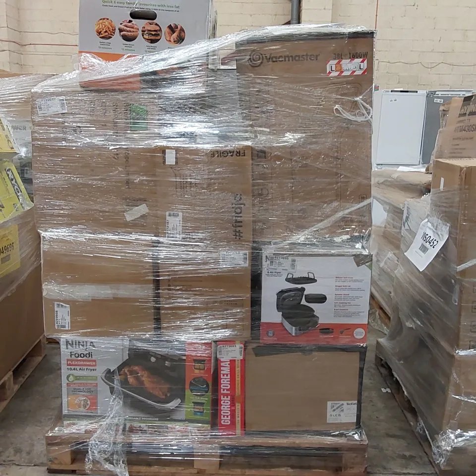 PALLET OF APPROXIMATELY 21 UNPROCESSED RAW RETURN HOUSEHOLD AND ELECTRICAL GOODS TO INCLUDE;