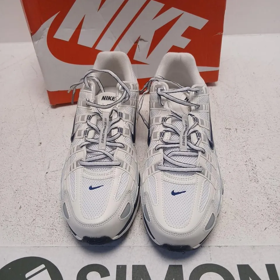 NIKE P-6000 WHITE RUNNING SHOES – MENS UK 11 (EU 46) – BOXED