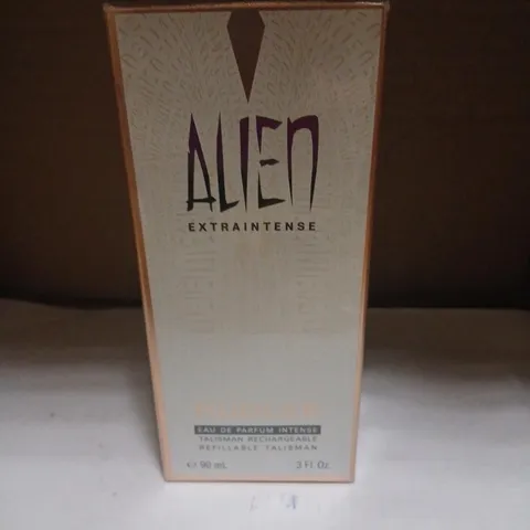 BOXED AND SEALED ALIEN EXTRAINTENSE MUGLER EAU DE PARFUM INTENSE 90ML