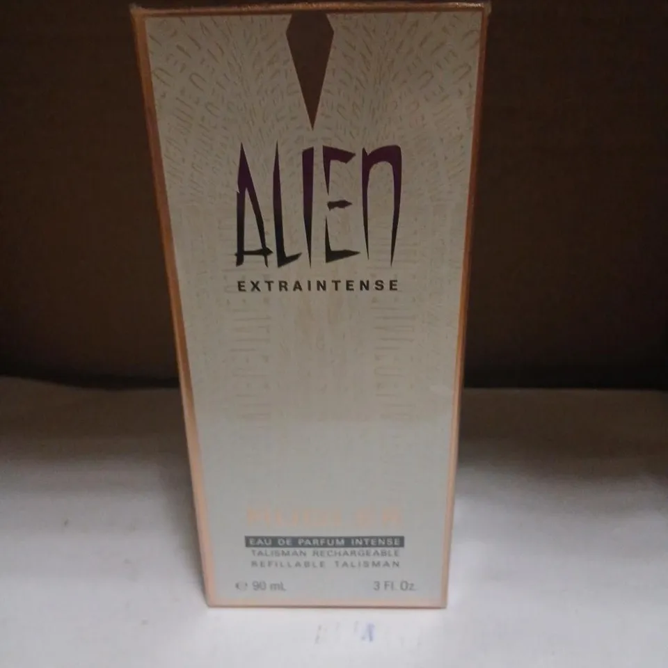 BOXED AND SEALED ALIEN EXTRAINTENSE MUGLER EAU DE PARFUM INTENSE 90ML