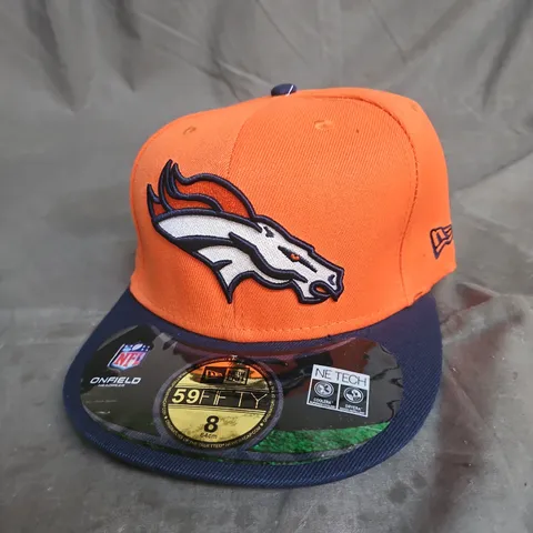 DENVER BRONCOS NEW ERA 59FIFTY CAP – ORANGE CROWN, NAVY BRIM (NFL)