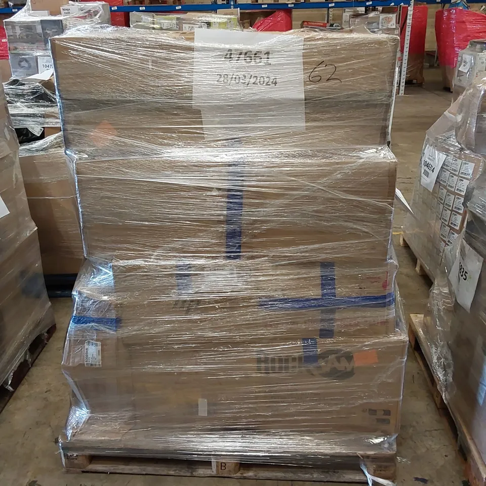 PALLET OF APPROXIMATELY 20 UNPROCESSED RAW RETURN HOUSEHOLD AND ELECTRICAL GOODS TO INCLUDE;