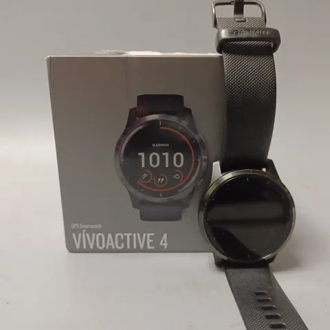 BOXED GARMIN VIVOACTIVE 4 SMART WATCH 