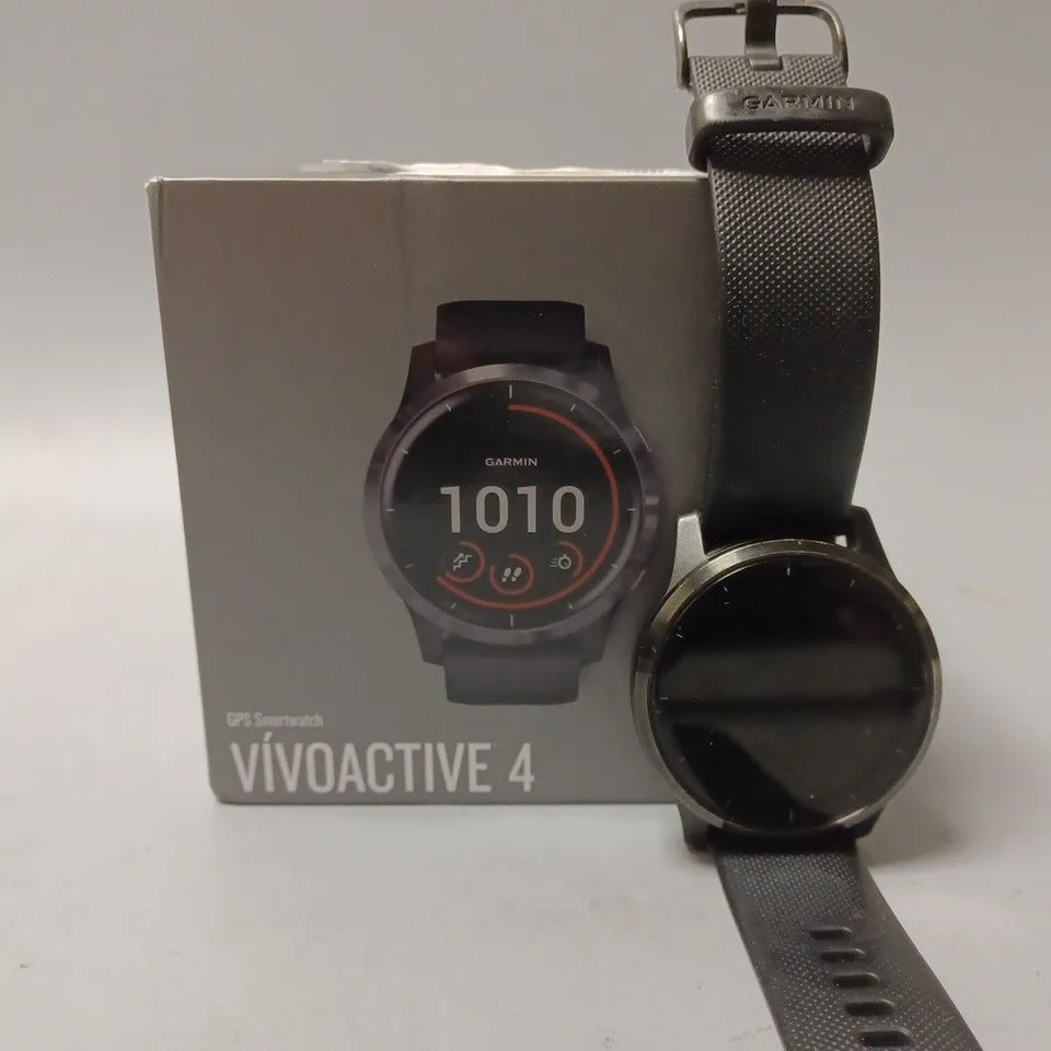 BOXED GARMIN VIVOACTIVE 4 SMART WATCH 