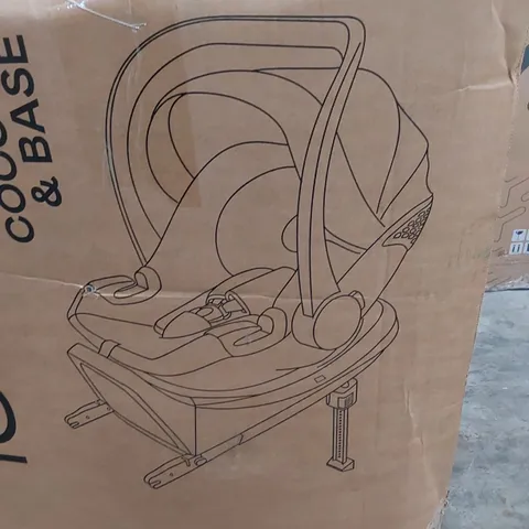 BOXED ICANDY COCOON CAR SEAT & BASE - LATTE