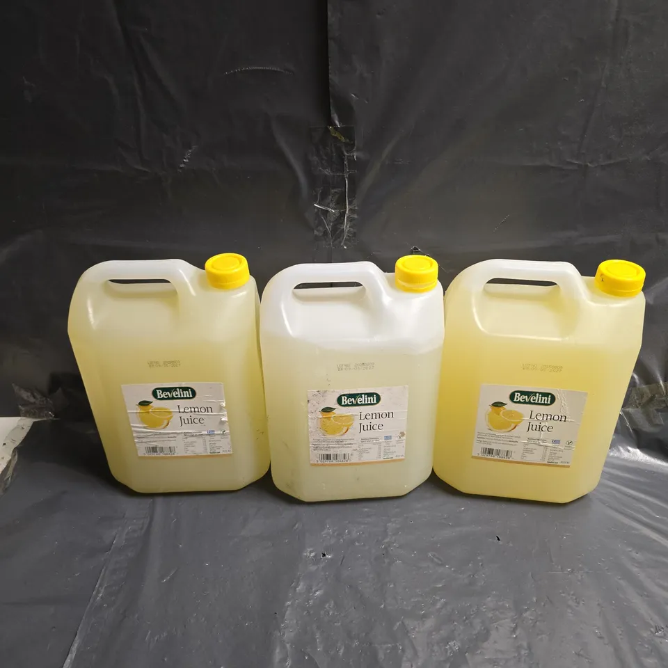 BEVELINI LEMON JUICE 3X4L