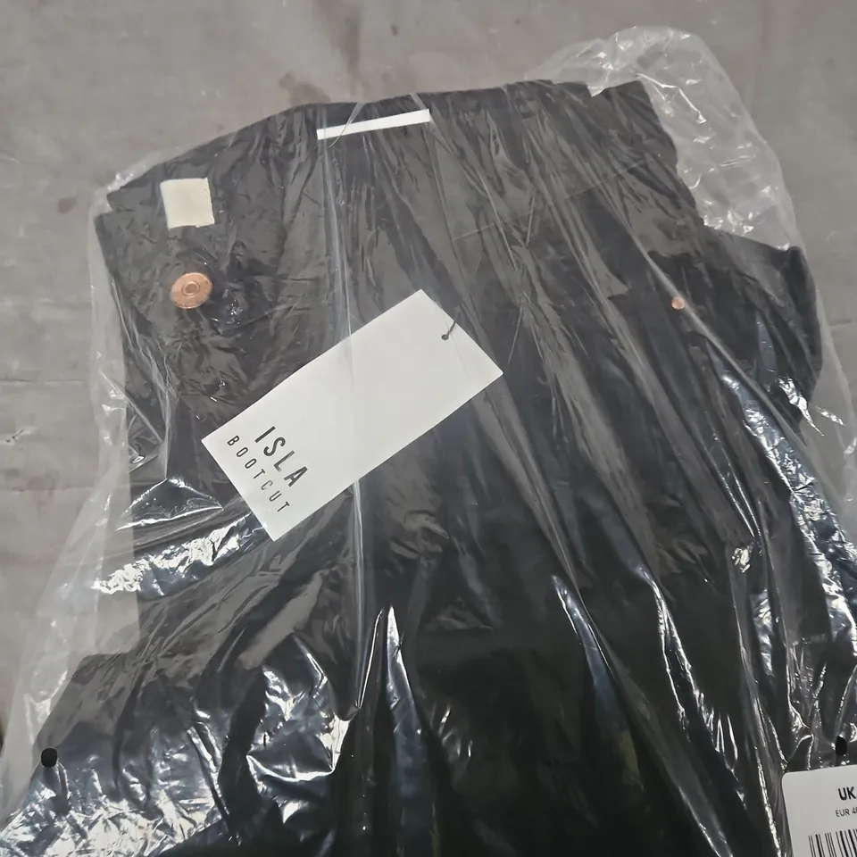 ISLA BOOTCUT JEANS – BLACK, UK 20