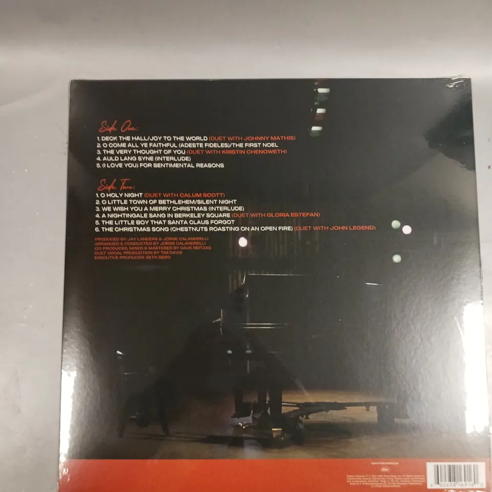 SEALED NAT KING COLE A SENTIMENTAL CHRISTMAS VINYL 