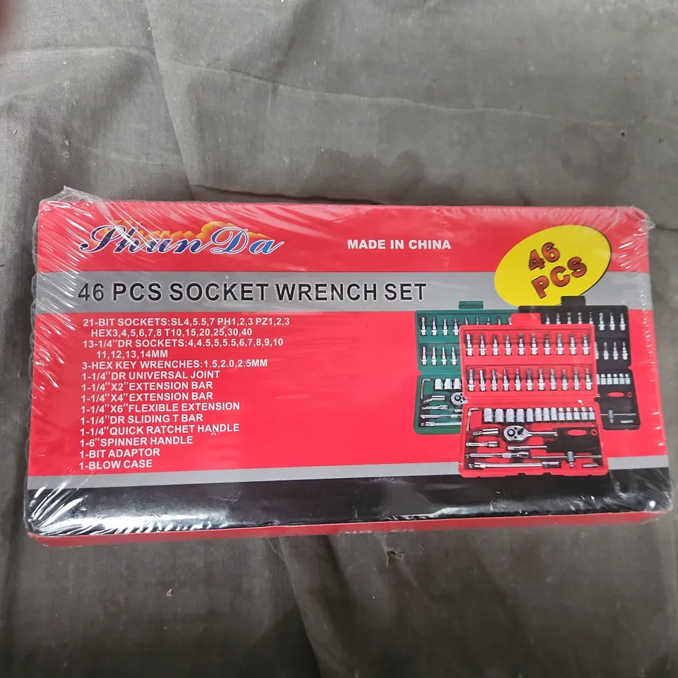 PisunDa 46-Piece Socket Wrench Set