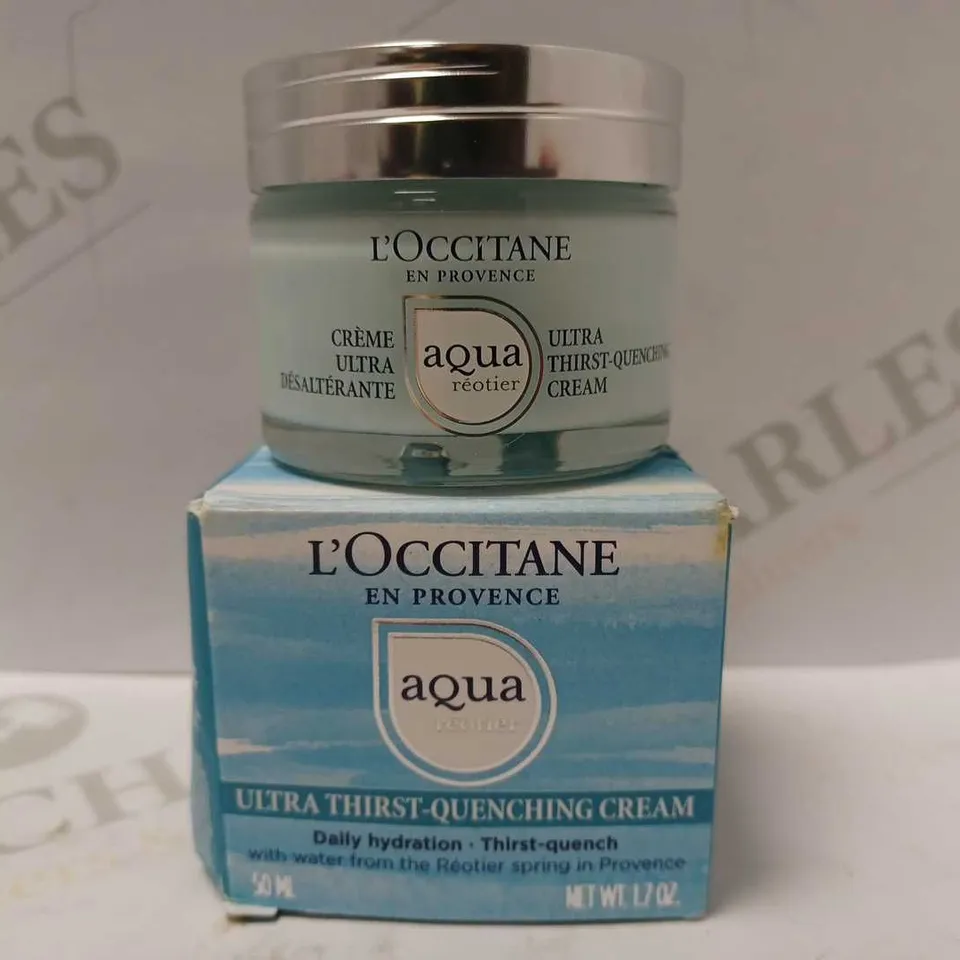 L'OCCITANE AQUA REOTIER ULTRA THIRST-QUENCHING CREAM 50ML