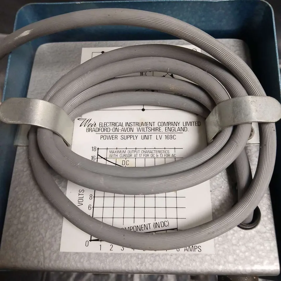 WEIR POWER SUPPLY UNIT LV 169C