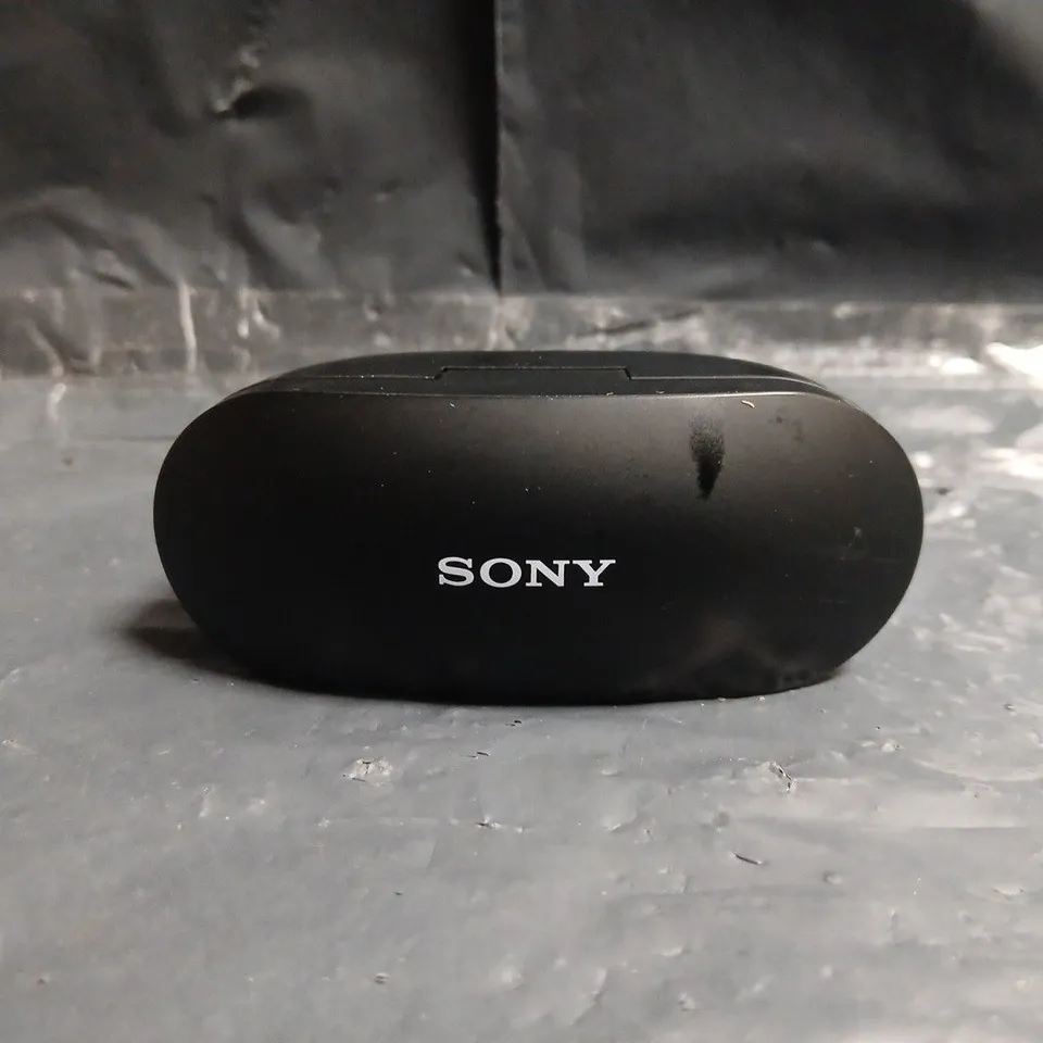 SONY TRUE WIRELESS EARBUDS WITH CHARGING CASE – BLACK