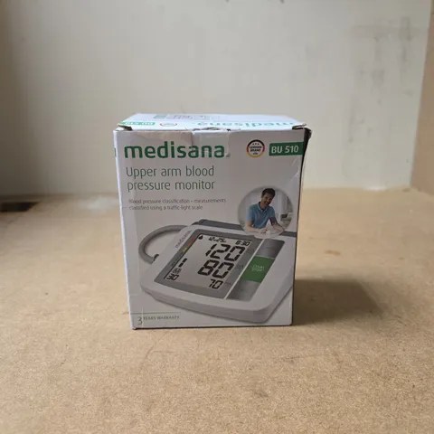 MEDISANA UPPER ARM BLOOD PRESSURE MONITOR BU510