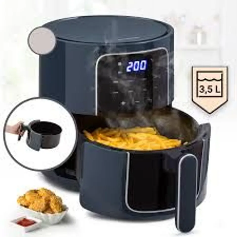 BOXED KLARSTEIN FAT-FREE AIR FRYER