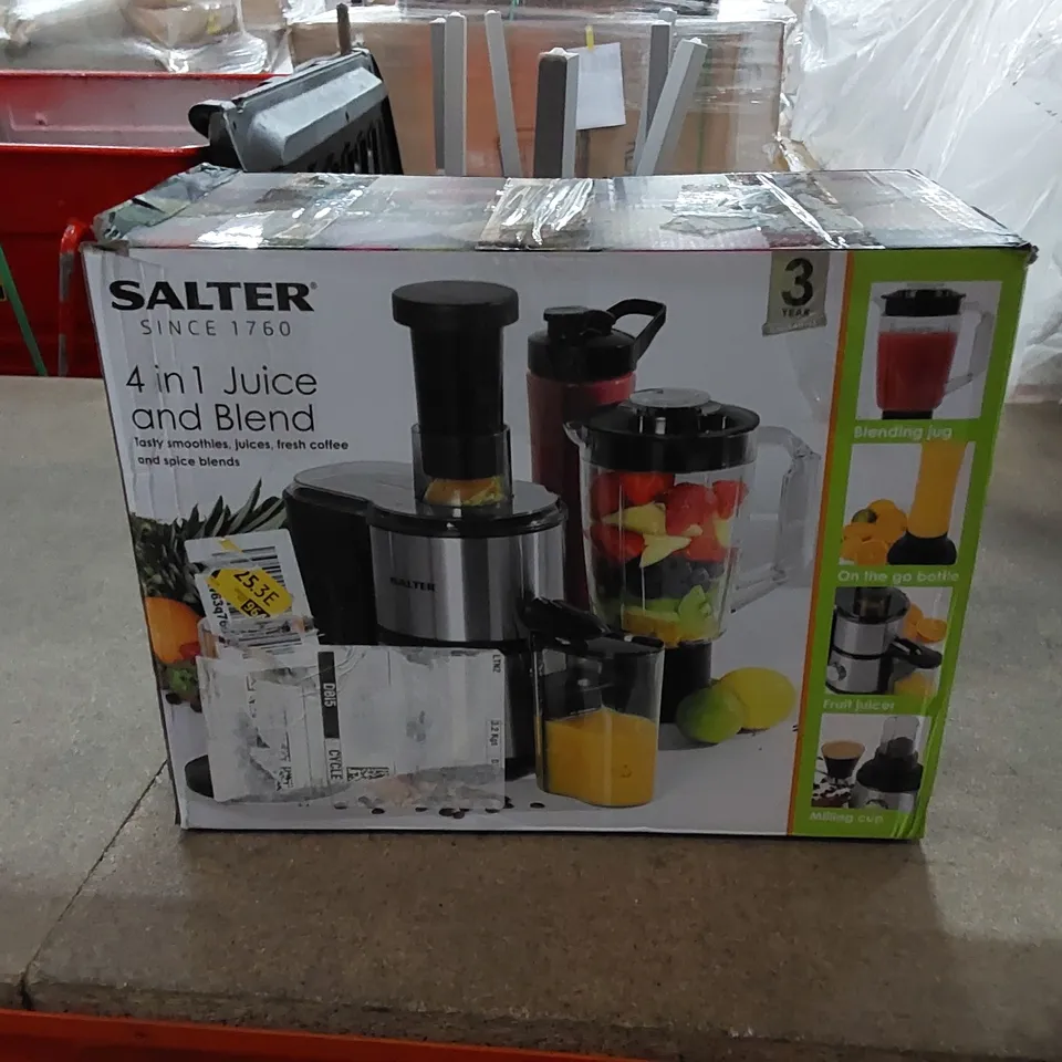 BOXED SALTER 4-IN-1 JUICE AND BLEND 